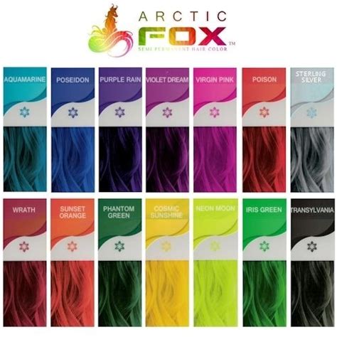 arctic fox hair color silver|mixing arctic fox hair colors.